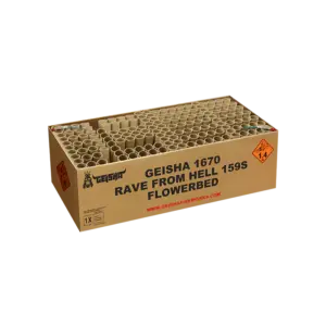 RAVE FROM HELL 159 SHOTS FLOWERBED